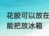 花胶可以放在冰箱冷藏室里吗 花胶不能把放冰箱