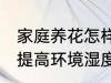 家庭养花怎样提高环境湿度 家庭养花提高环境湿度的技巧