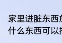 家里进脏东西放什么 家里进脏东西放什么东西可以挡住